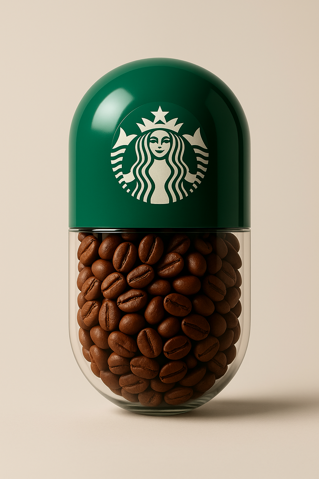 ChatGPT Image prompt: { "subject": { "type": "conceptual product design", "main_object": "capsule-shap...
