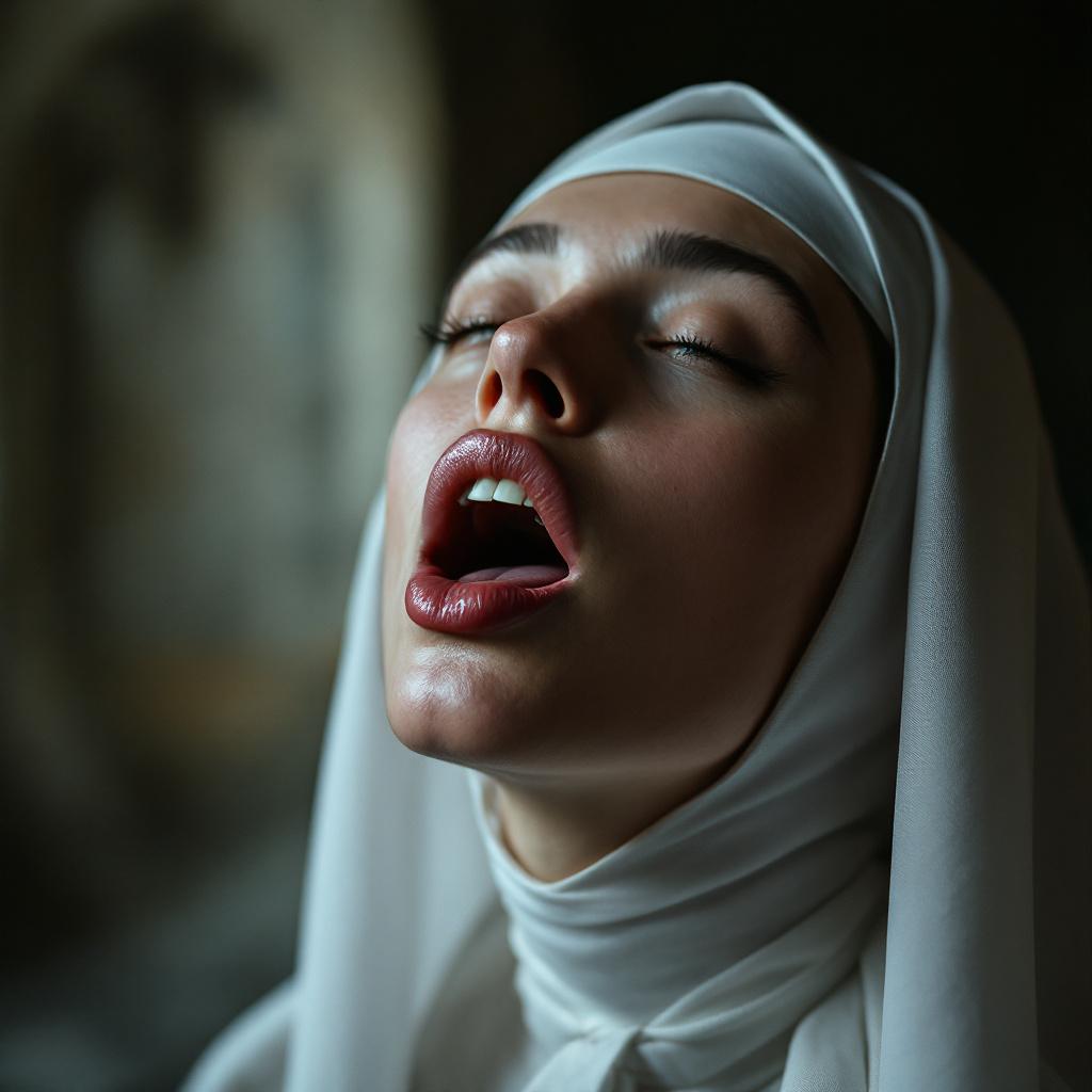 FLUX prompt: close up, score_9, score_8_up, score_7_up, open mouth, a captivating award-winni...