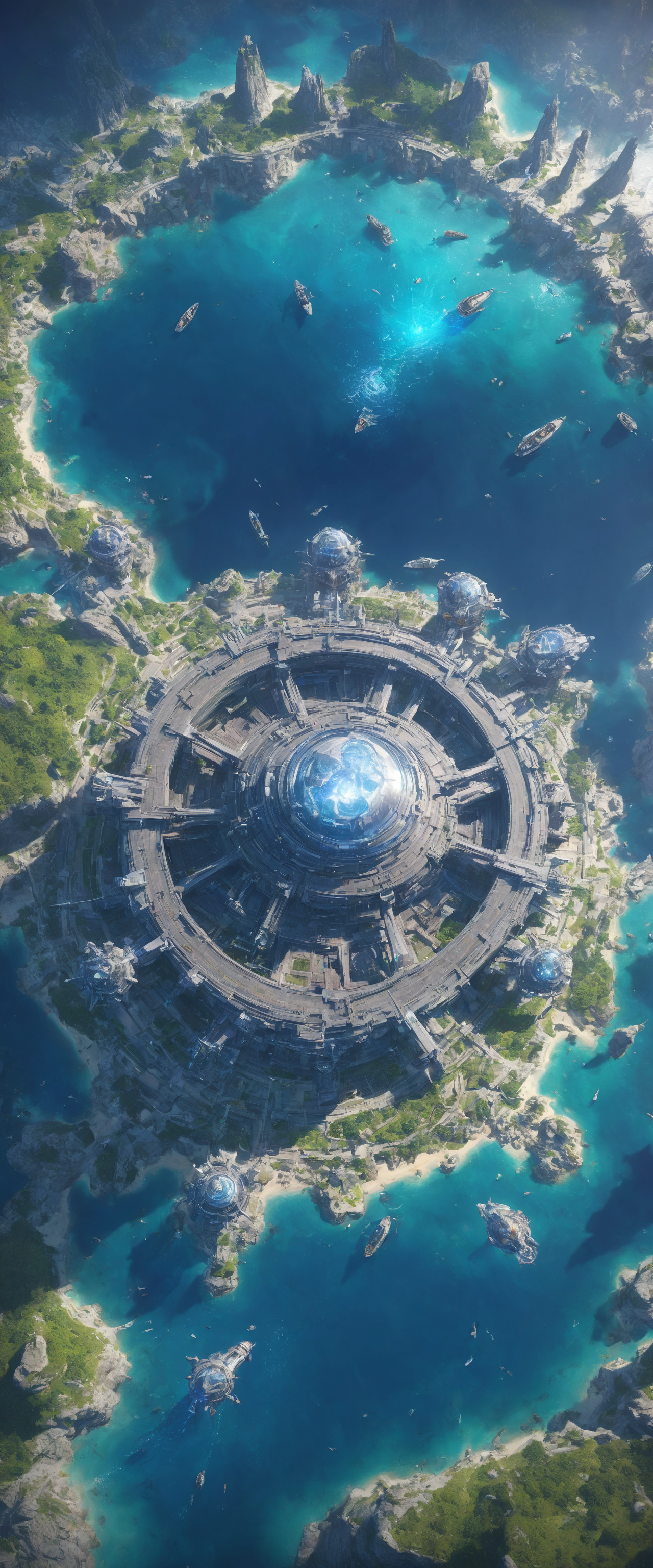 Stable Diffusion prompt: kingdom around water