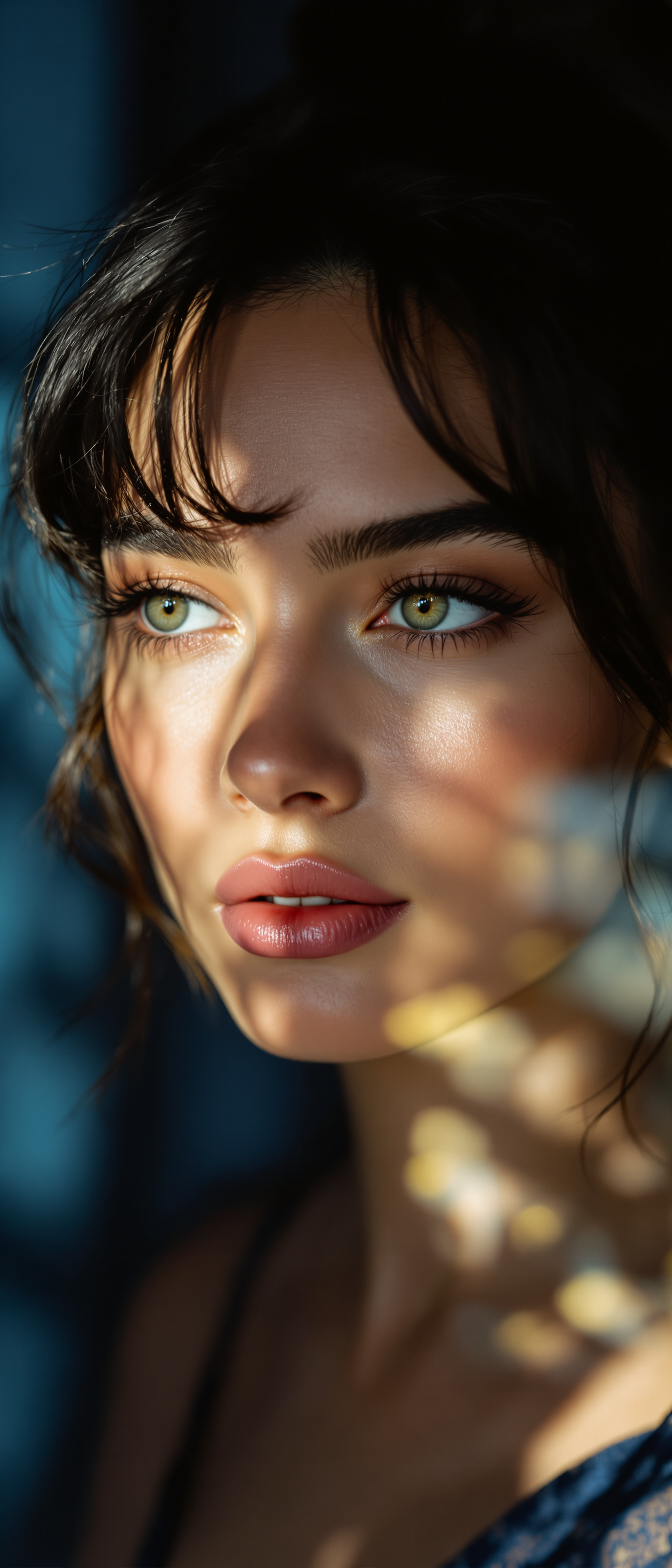 FLUX prompt: "A cinematic style fine art photograph, with gentle, soft light and soft pastel ...