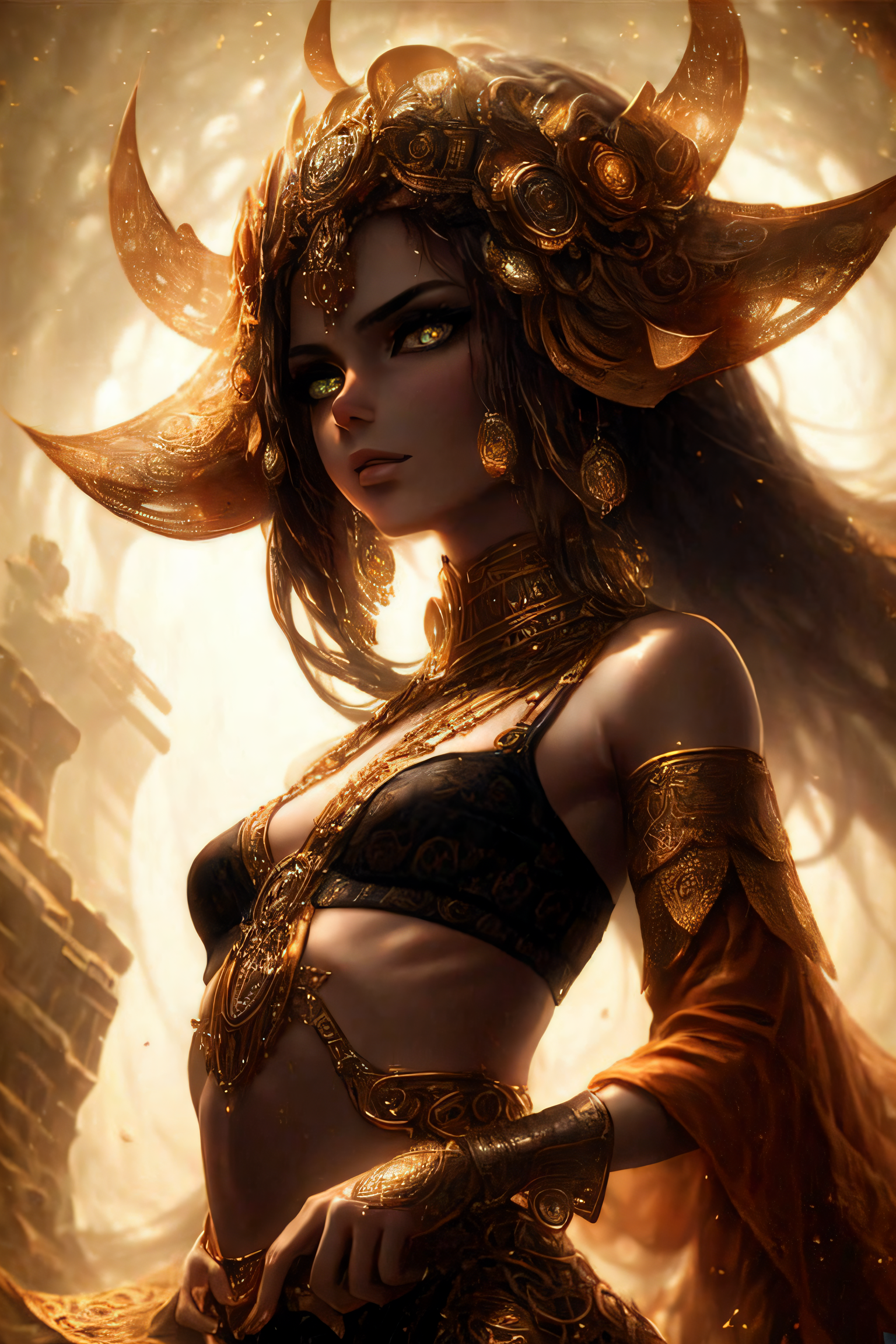 Kenshi prompt: intricate details, photograph, intricate background, zoomed out of a woman, skin...