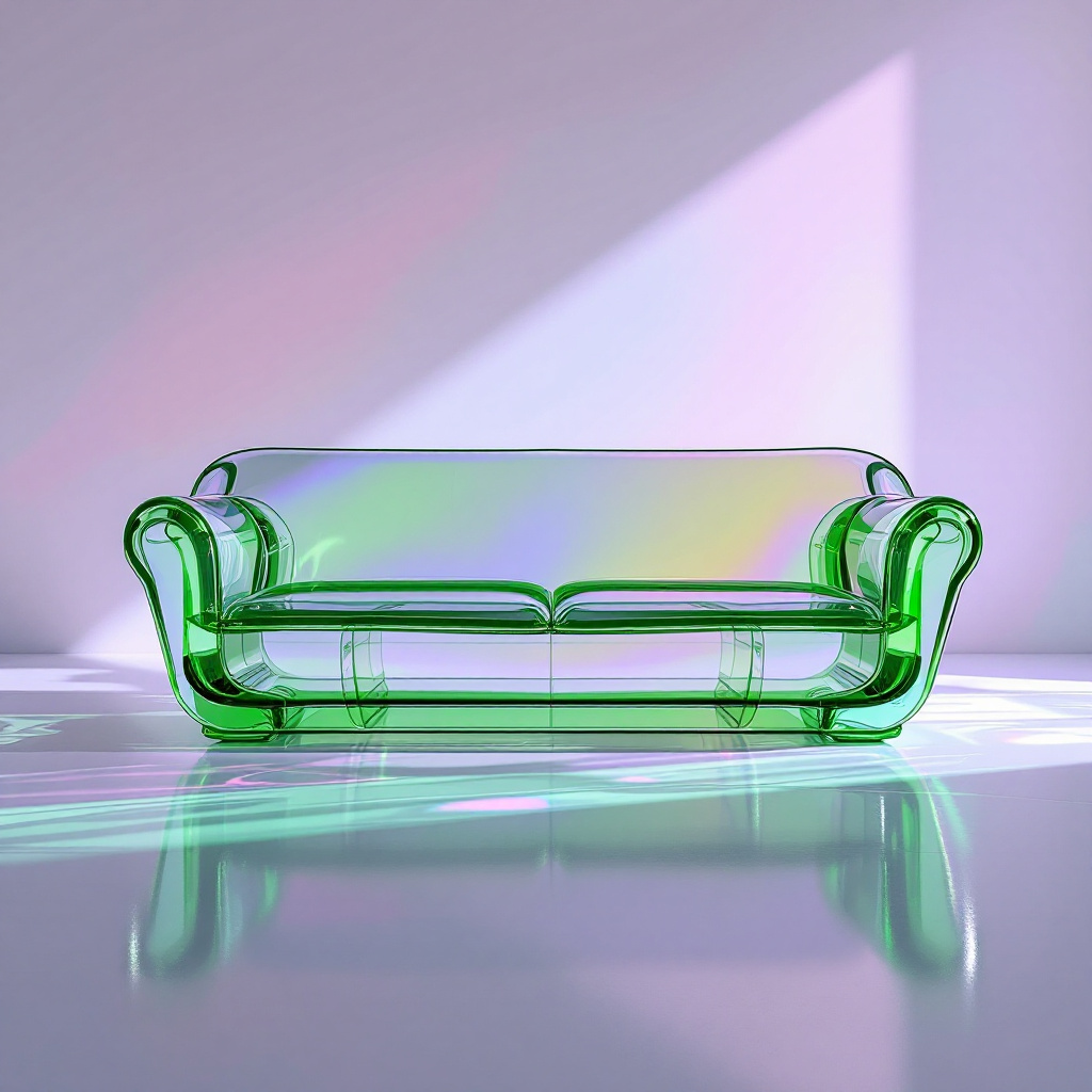 FLUX prompt: hyper realistic, ultra-resolution photography, front shot, vibrant green color t...