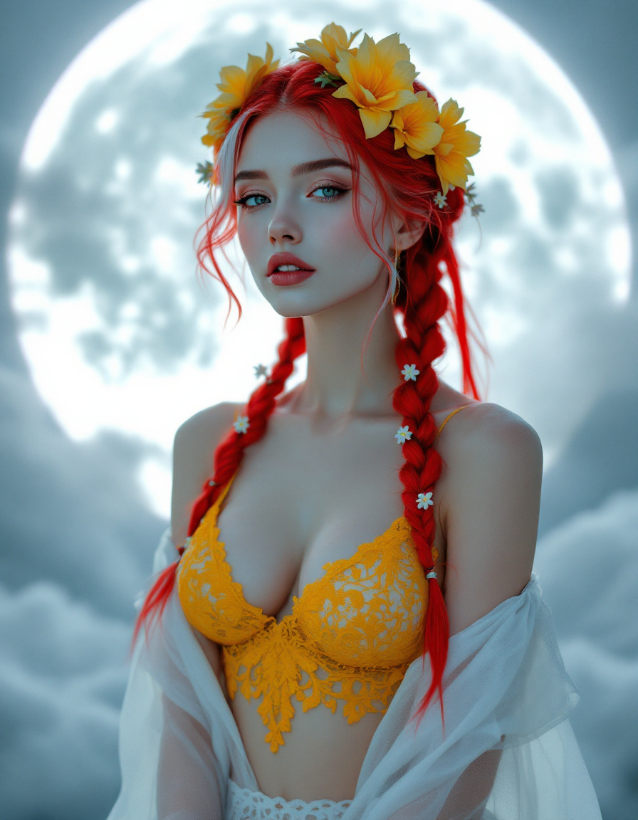 FLUX prompt: 8K, ultra high resolution, exisuitedetailed, high quality, realistic portrait. A...