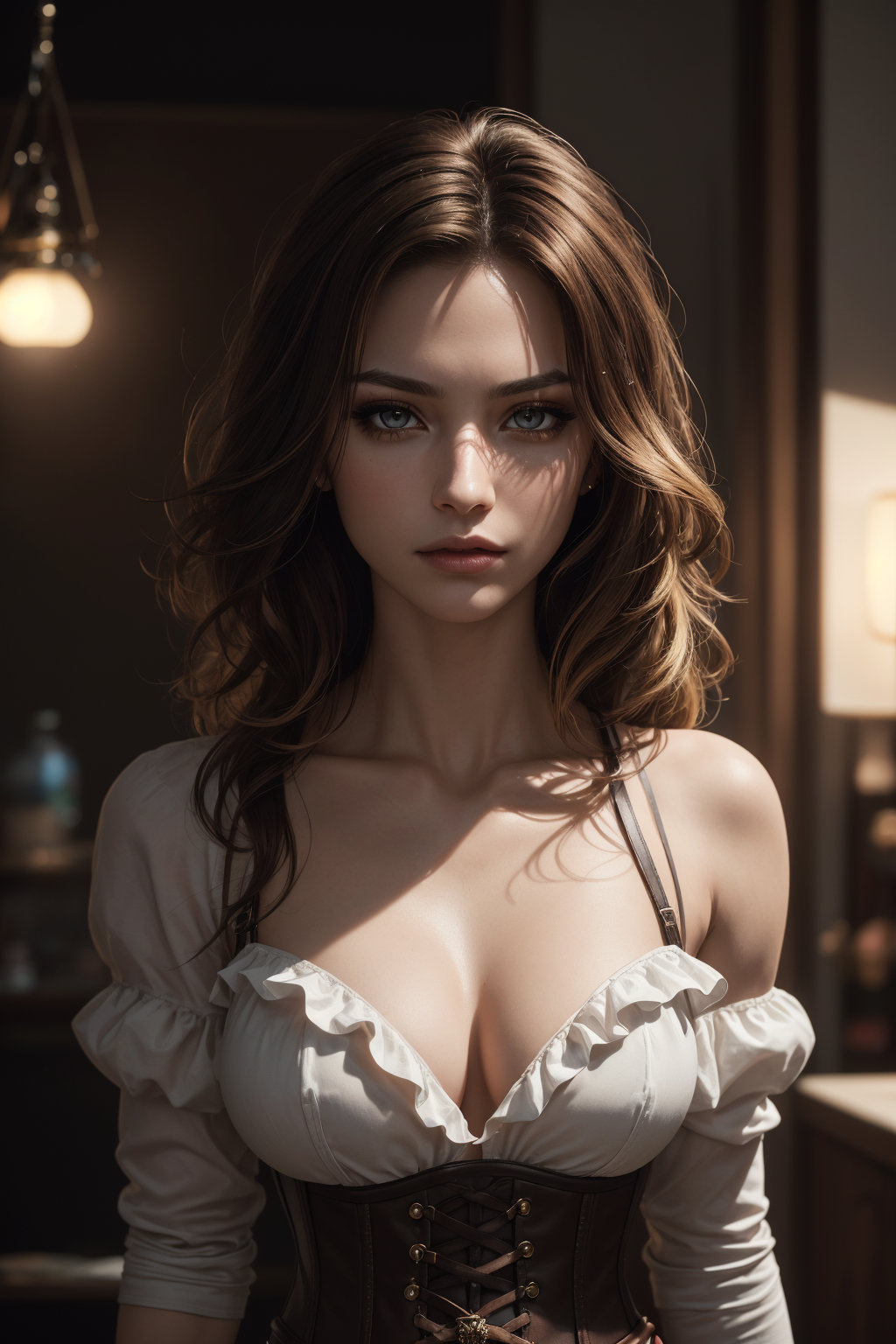 DreamShaper prompt: swashbuckler, thief, adventuress, (1girl), Korean:1. 5, (Celtic:Romanian:0. 6), ...