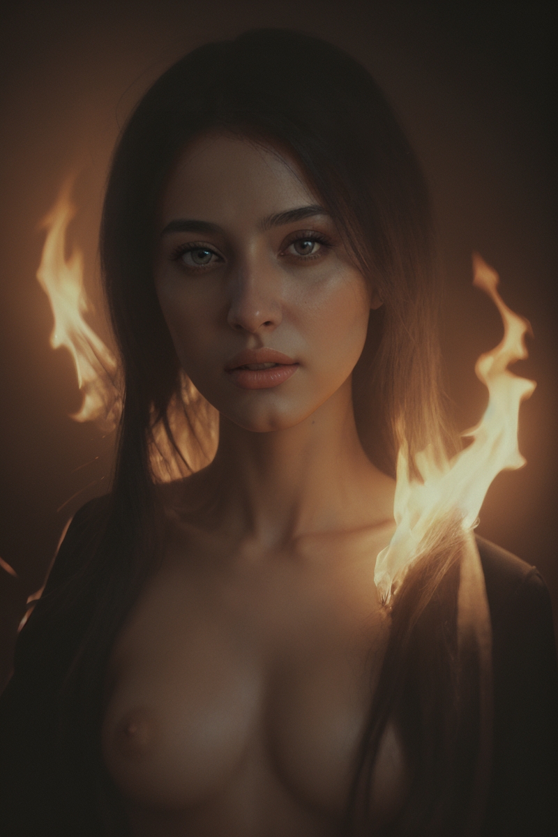 epiCPhotoGasm prompt: a (naked:1.2) (arab:1.2) woman, (chiaroscuro:1.2) modelshoot style outside in a ...