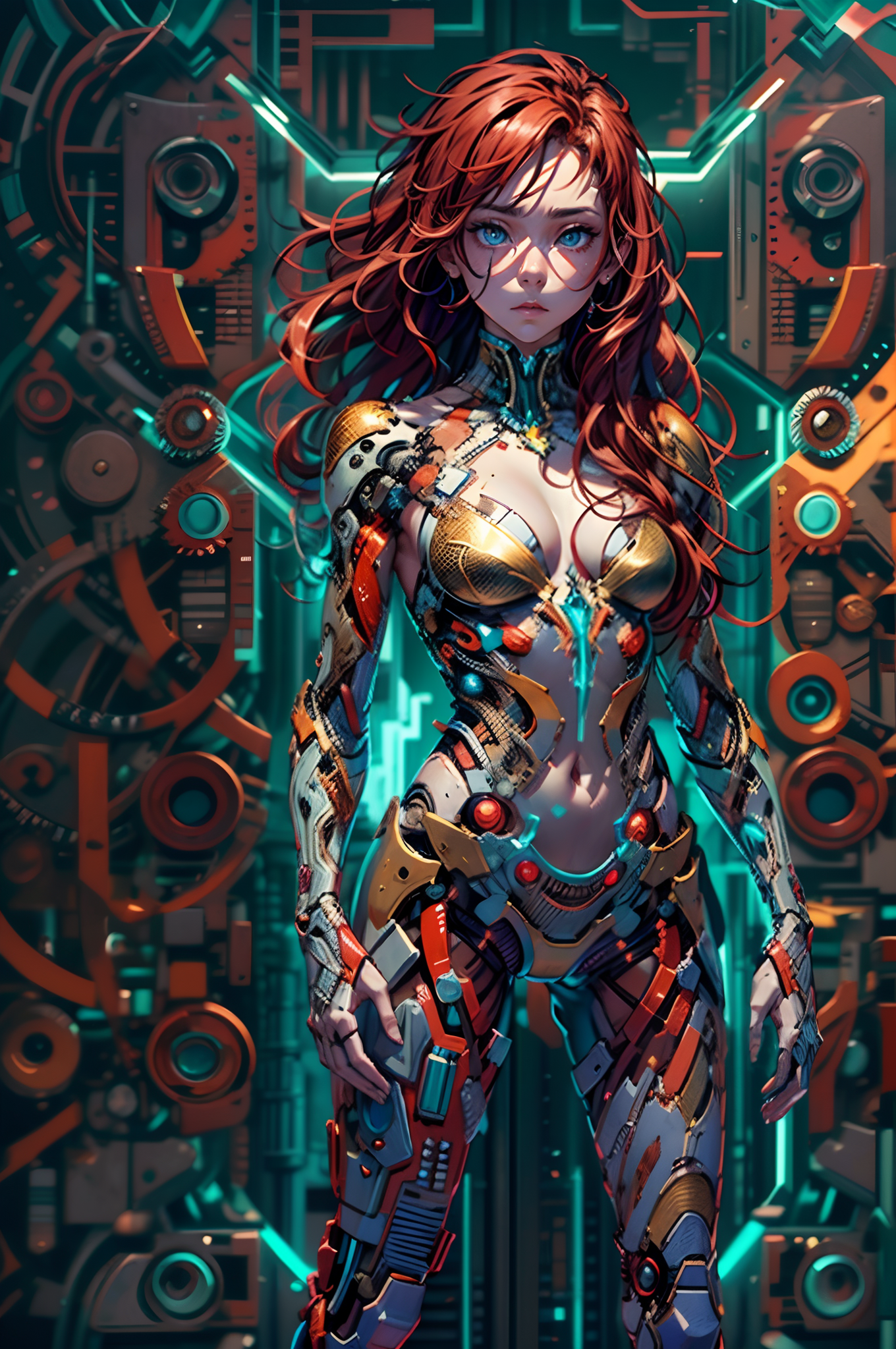 Stable Diffusion prompt: long shot, cinematic shot, Carne Griffiths, Conrad Roset, full body, Deus Ex Mac...