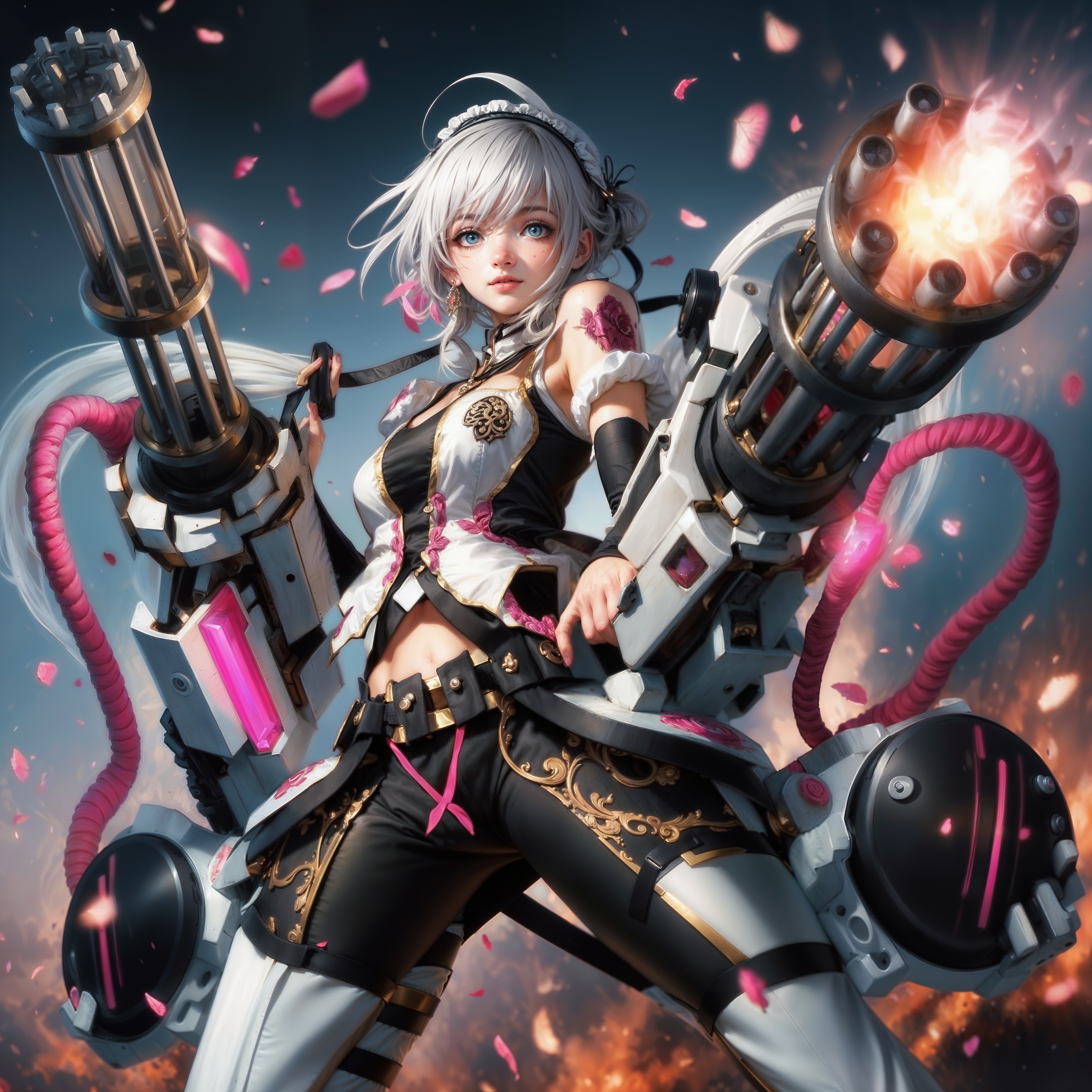 SD XL prompt: A full body photo shot of a beautiful and breathtaking image of a ((genshin-Impa...