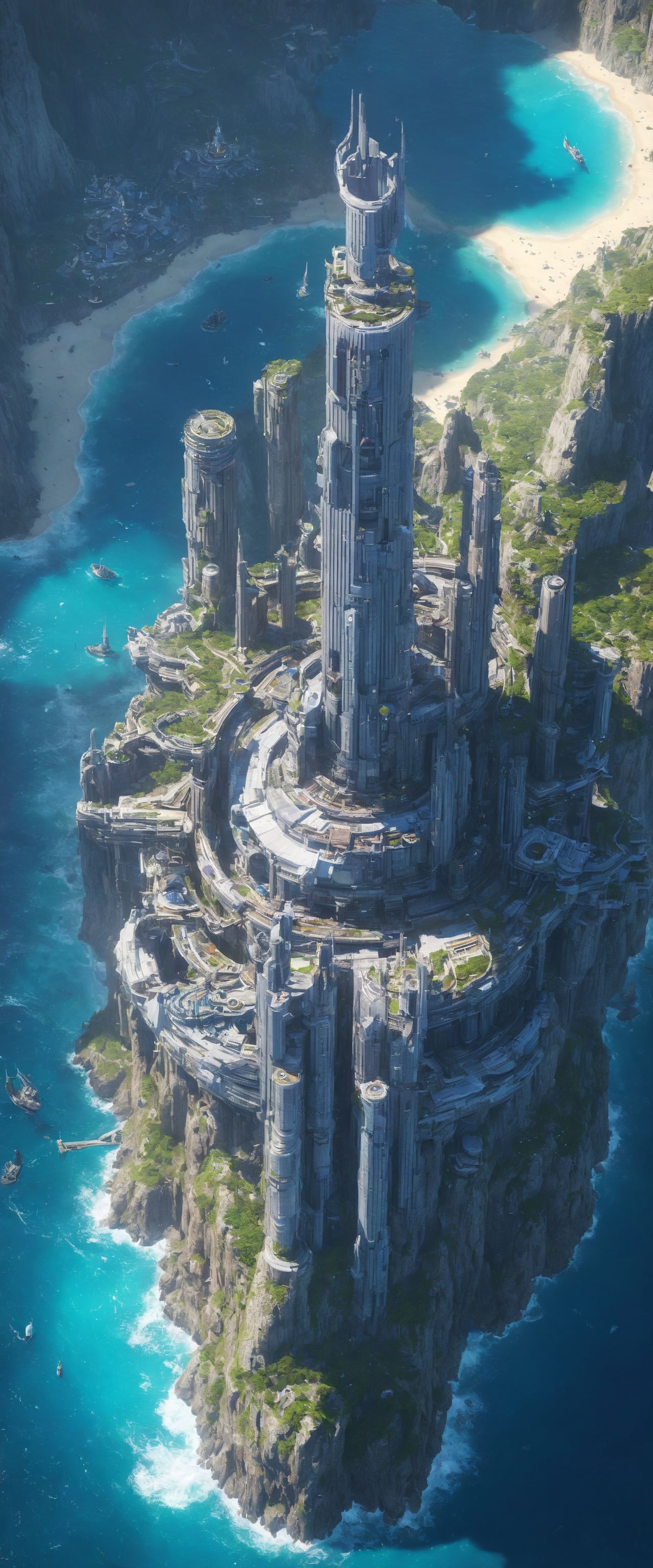 Stable Diffusion prompt: kingdom around water