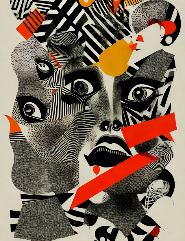 Openjourney prompt: Unapologetic, Perfectcore, bizarre, freaky graphic poster, strong graphic, line,...