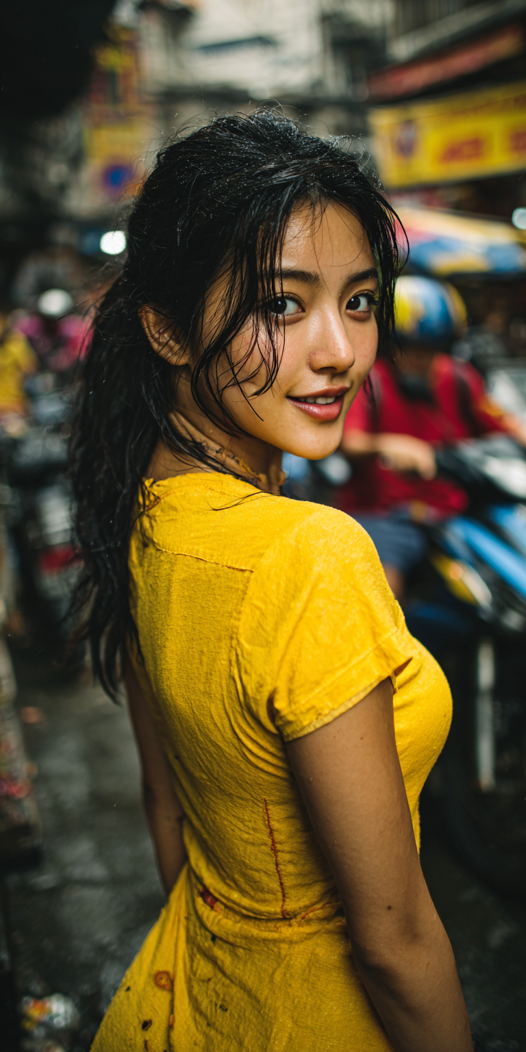 Midjourney Papercut prompt: woman, side view, slight smile, shot on a Canon A7 III --no freckles --chaos 75 ...