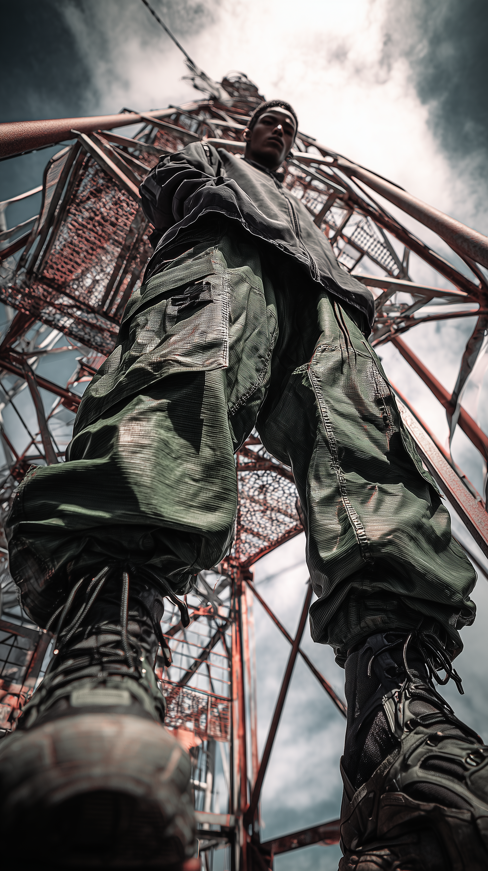 Midjourney Shatter prompt: photorealistic, wide angle, toe to head composition, distorted, street style of ...
