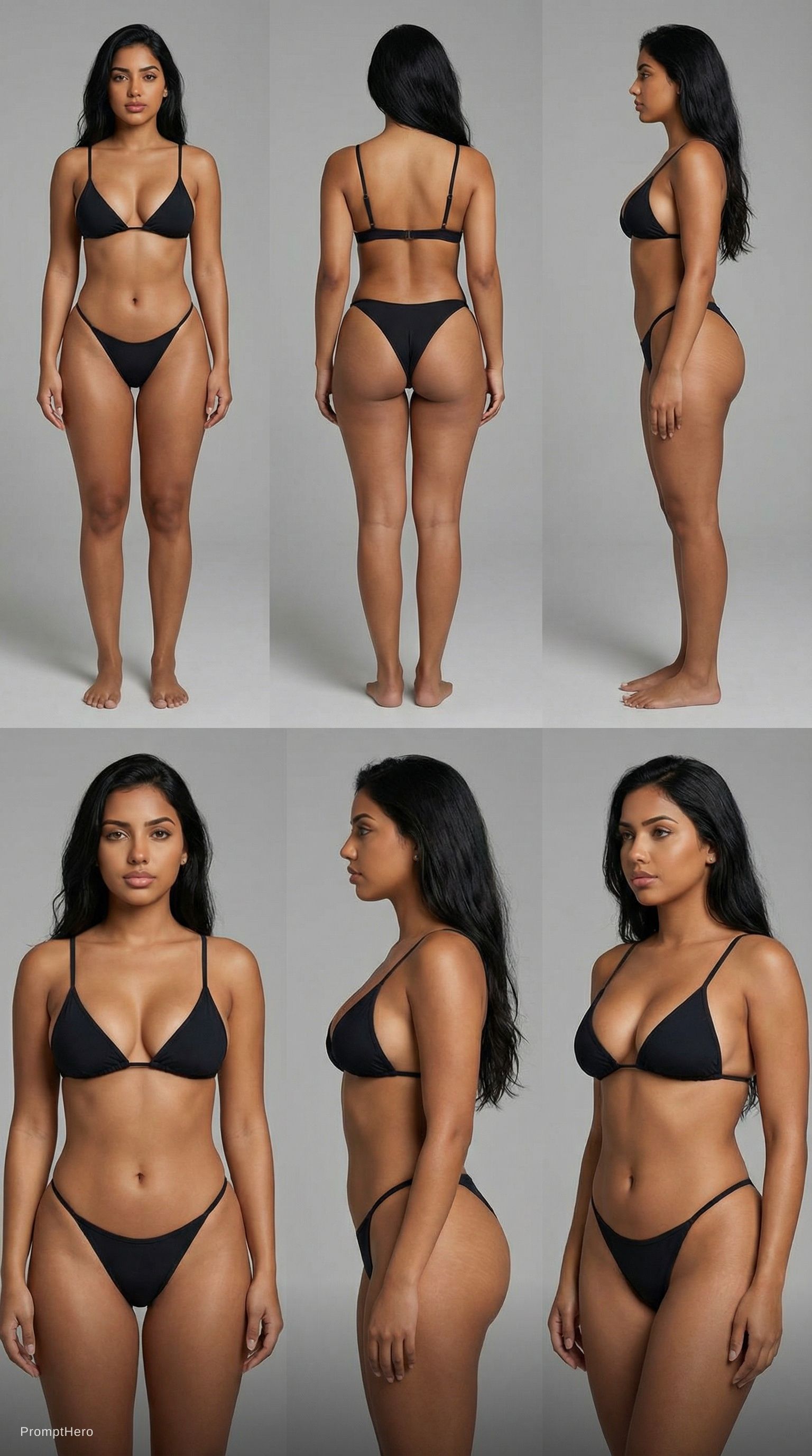 Nano Banana prompt: Skin must be clean and flawless: no tattoos, no scars, no marks, no blemishes. W...